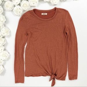 Madewell Soundcheck Side-tie Tee